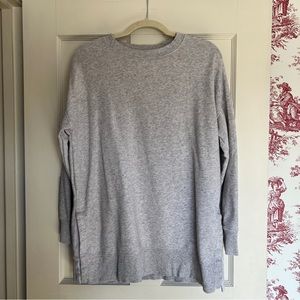 Old Navy Grey Tunic Sweatshirt